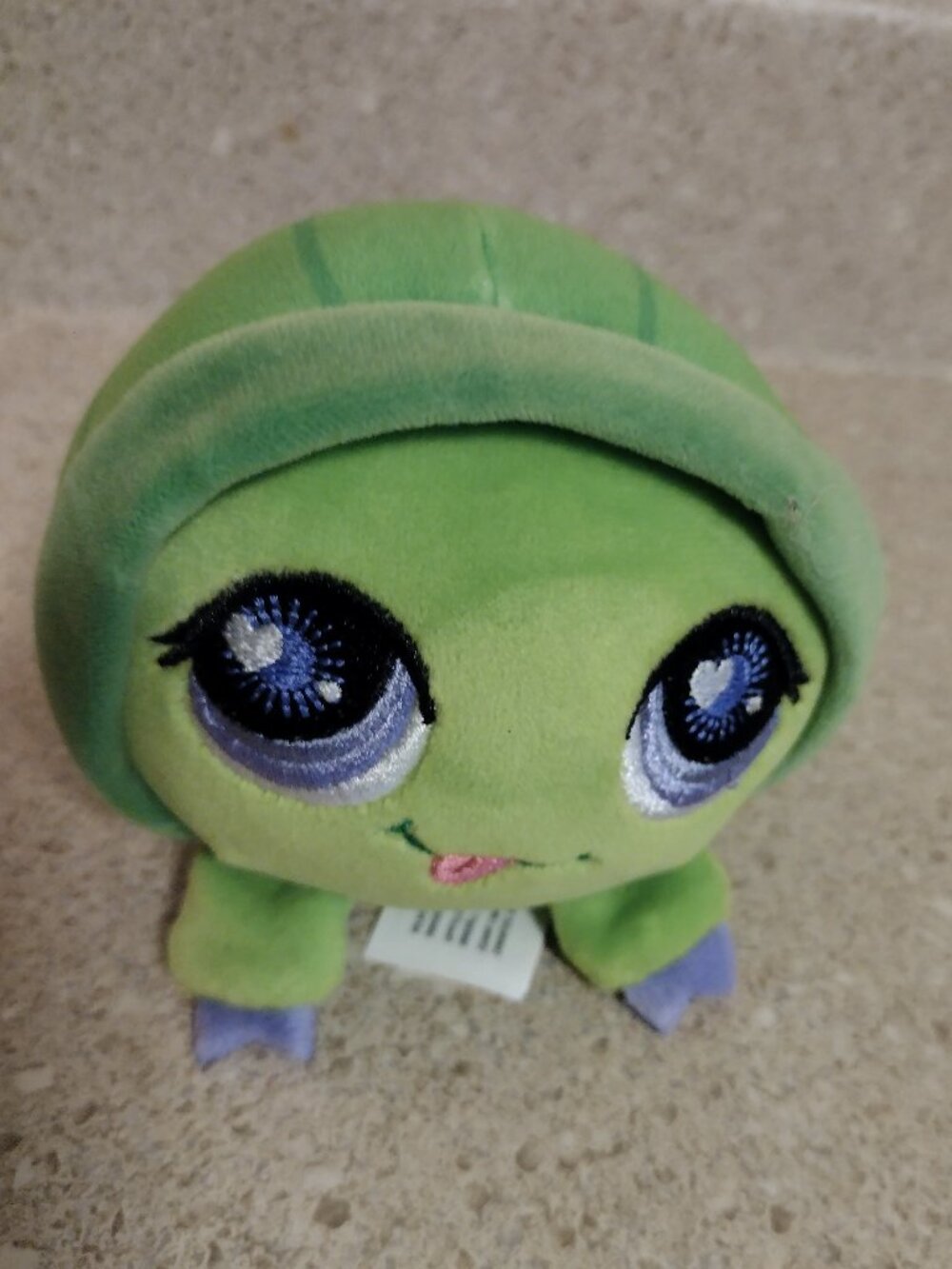 2024 Hasbro Littlest Pet Shop Cuddle Plush Turtle Stuffed Animal LPS